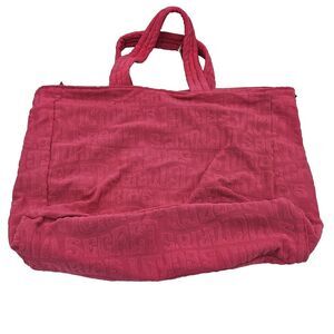 Victoria's Secret Pink‎ Terry Cloth Tote Bag Beach Pool Travel